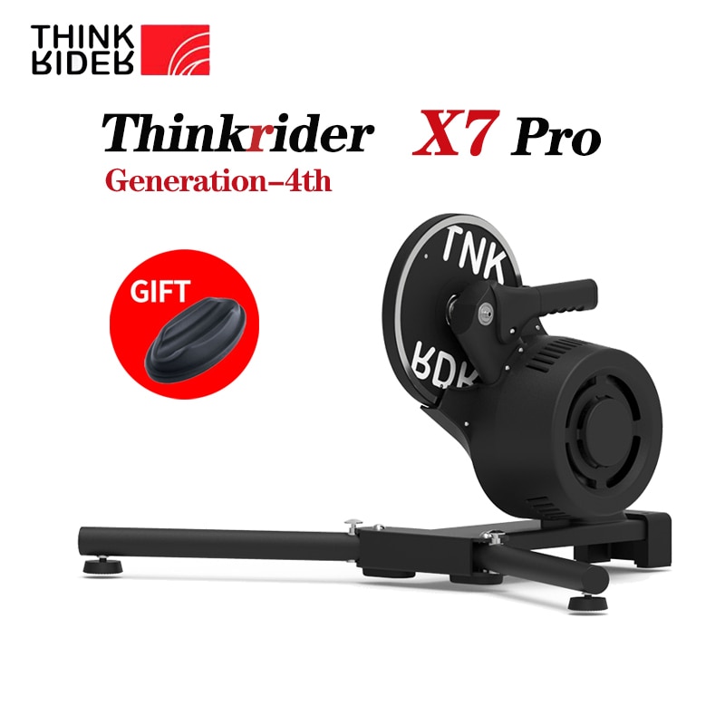 Newest Thinkrider X7 4th generation pro bike smart trainer indoor cycling mtb road direct drive bicycle trainer zwift software