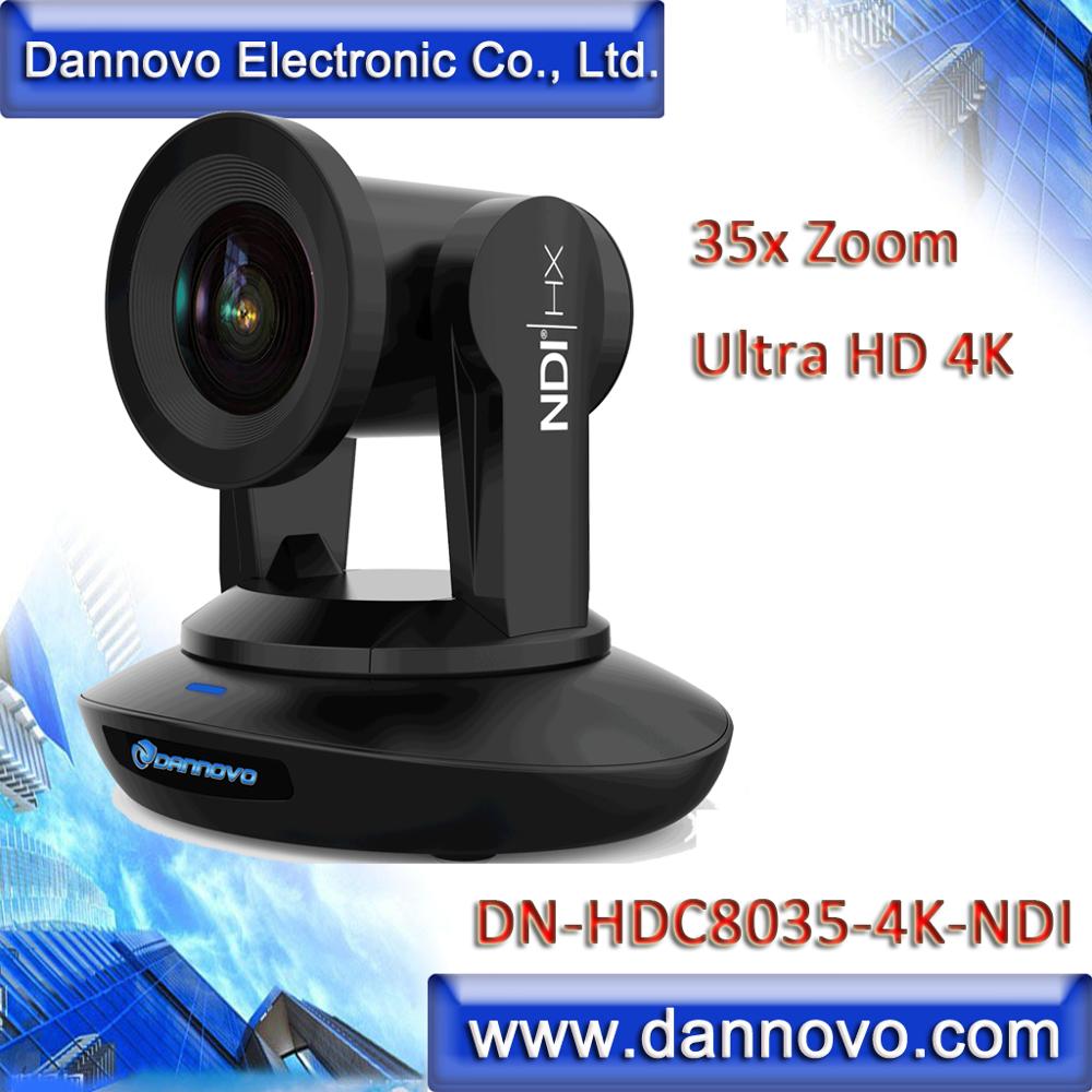 Free Shipping: DANNOVO NDI 4K 35x Zoom PTZ Video Camera for Broadcasting Live Streaming, SDI, HDMI, USB3.0(DN-HDC8035-4K-NDI)