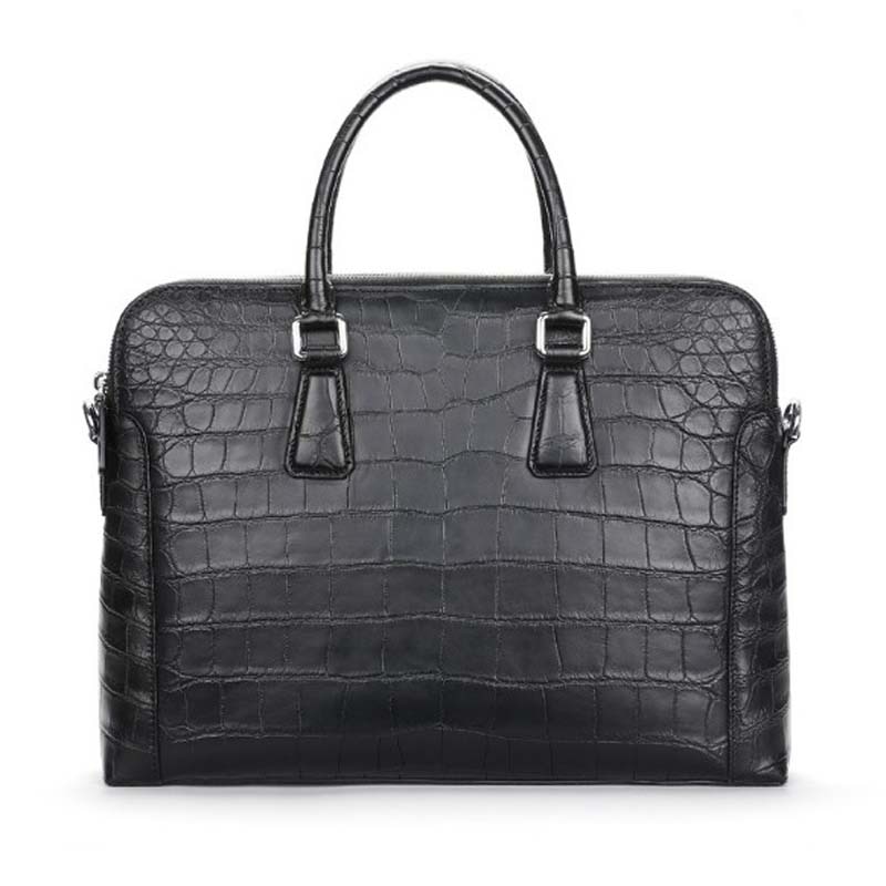 dae Crocodile skin man bag leather men briefcase crocodile leather can be Cross-body bag Men crocodile handbag