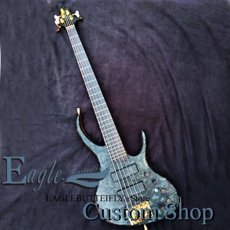 Eagle. Butterfly electric guitar, bass custom shop.24 pieces of hand-made bass, customized as required.