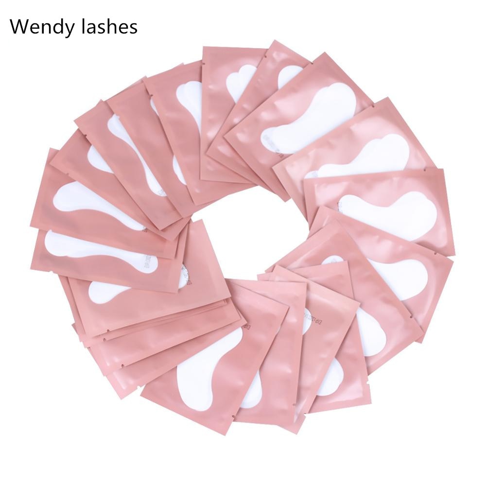 50/100 Pairs 2020 High Quanlity Eyelash Pad Gel Patch Grafting Eyelashes Under Eye Patches For Eyelash Extension Paper Sticker