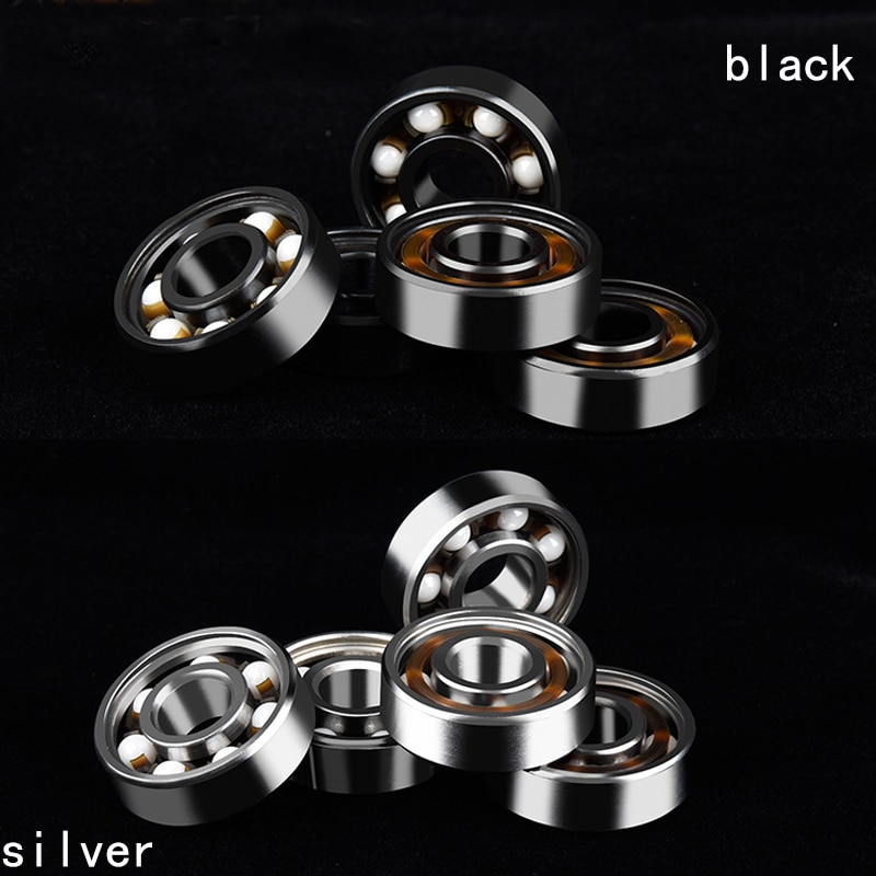 10pcs Ceramic ball 608RS Inline Roller Skate Wheel Bearing ABEC 11 Anti-rust Skateboard Wheel Bearing 608 RS 8x22x7mm shaft