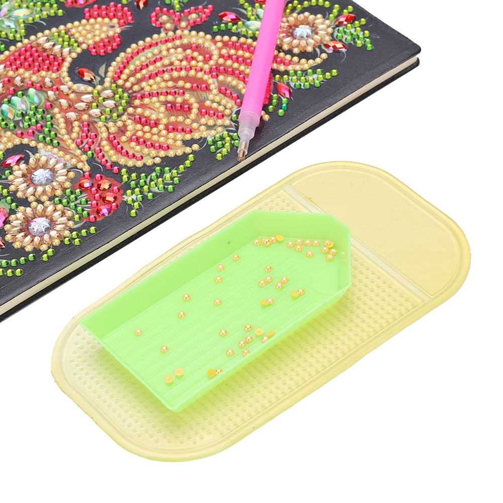 DIY Diamond Painting Tools Silicone Point Drill Tray Holder Pad Sticker Anti-slip Fixed Mat Cross Stitch Embroidery Accessories