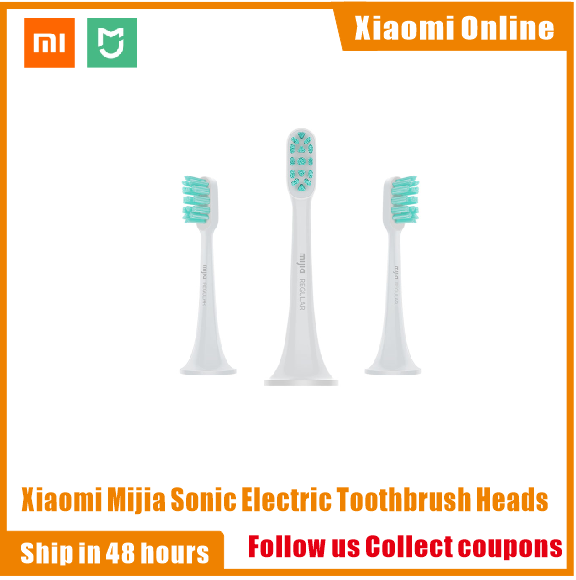 Xiaomi Mijia Sonic Electric Toothbrush Heads 3PCS Smart Toothbrush DuPont brush head Mini Mi Clean Sonic Oral Hygien New Stock