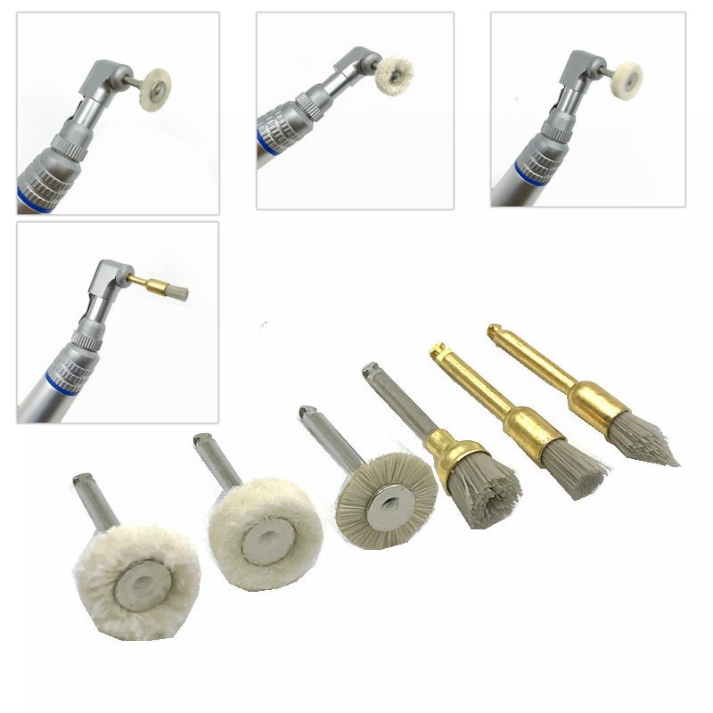 1pc Dental Polishing Wheel Wool Cotton Polishing Brushes Polishers for Rotary Tools Jewelry Buffing 2.35mm Polishing Wheel