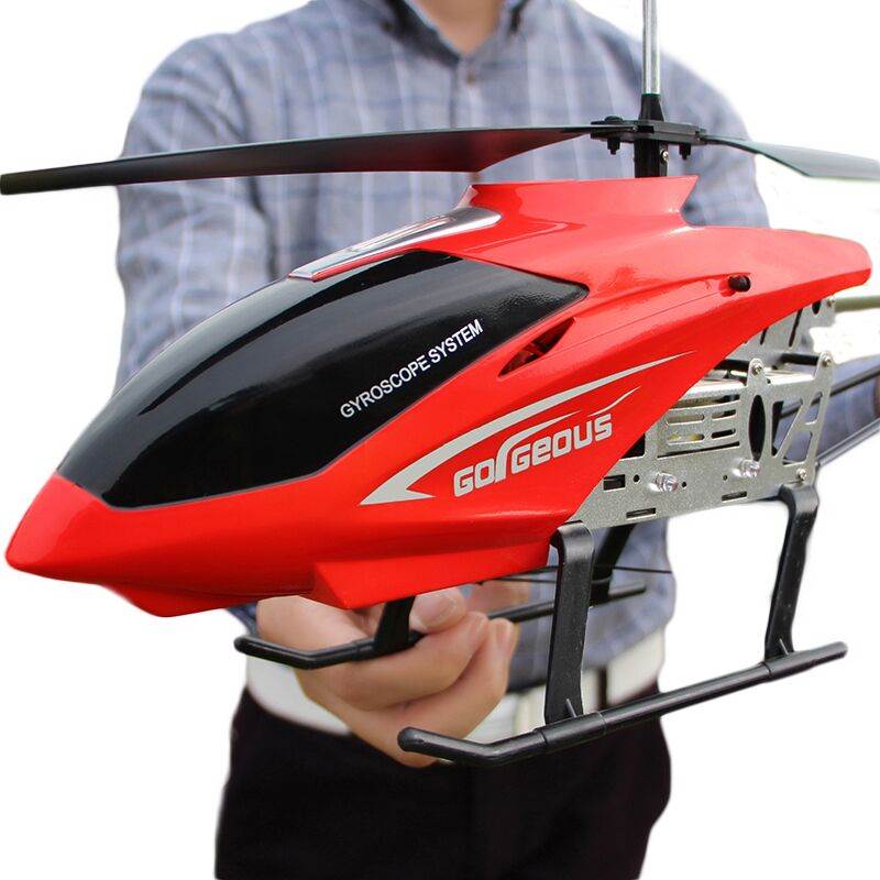 3.5CH 80cm Super Large helicopter remote control aircraft anti-fall rc helicopter charging toy drone model UAV outdoor fly model