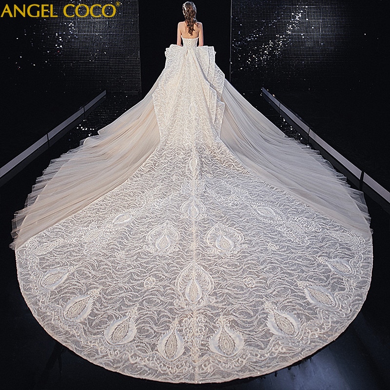 Dubai Arabic Robe De Mariee Designer Sweetheart Golden Luxury Wedding Dress 2020 Princess Wedding Gowns Bridal Gown Bride Dress