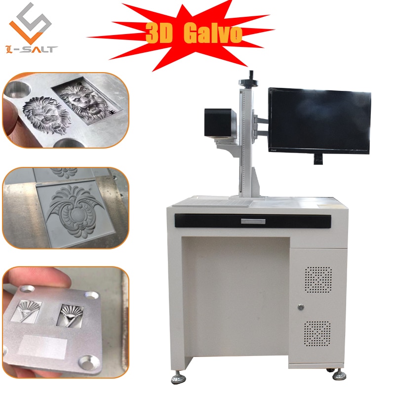 Mobile phone laser marking machine mobile laser engraving machine mini fiber laser printing machine with 3D galvo sino