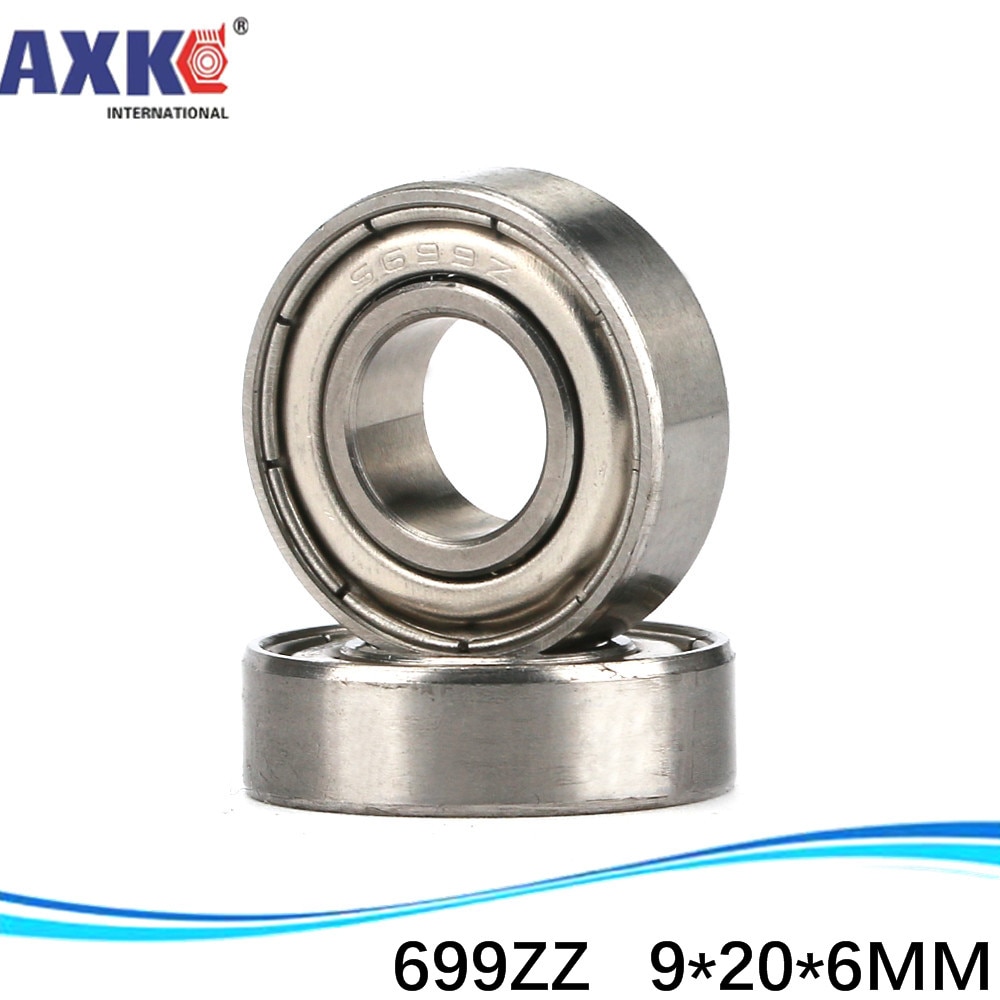 (1pcs) thin wall deep groove ball bearing 699ZZ 699-2RS S699ZZ S699-2RS 9*20*6 mm