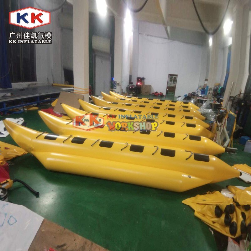 Price for inflatable banana ship, inflatable banana boat, inflatable water game toy