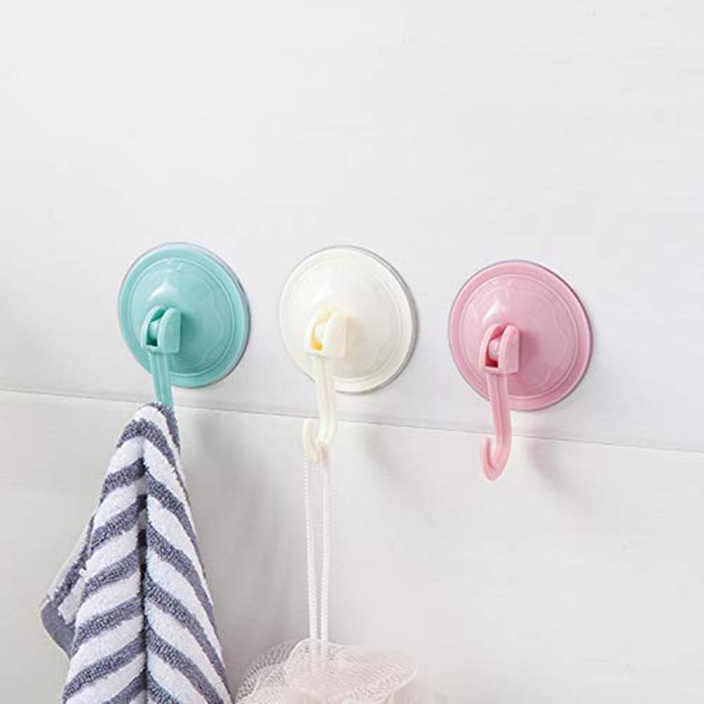 Suction Cup Hooks Kitchen Towel Hooks Removable Wall Vacuum Holder For Smooth Tile Glass And Mirror Fashion
