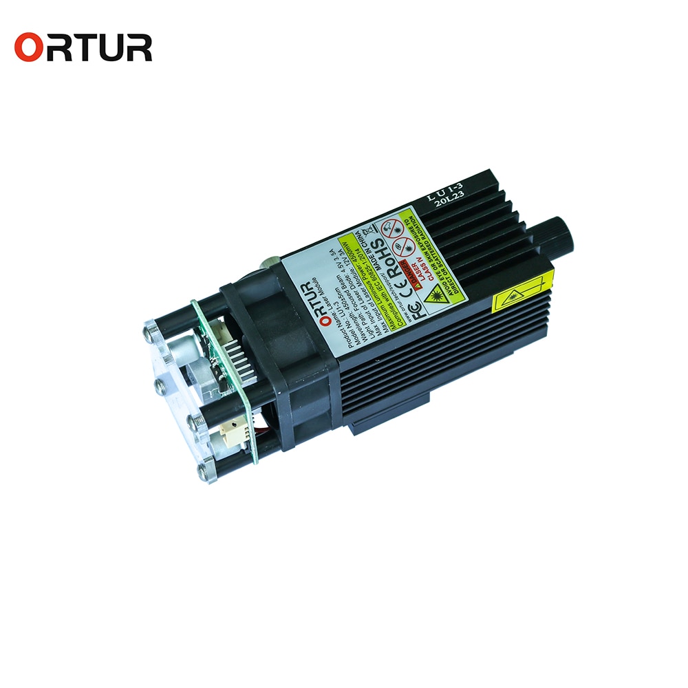 ORTUR Laser Unit 20W 15W 7W Laser Module Adjustable Focus PWM Mode for Desktop Engraving Machines