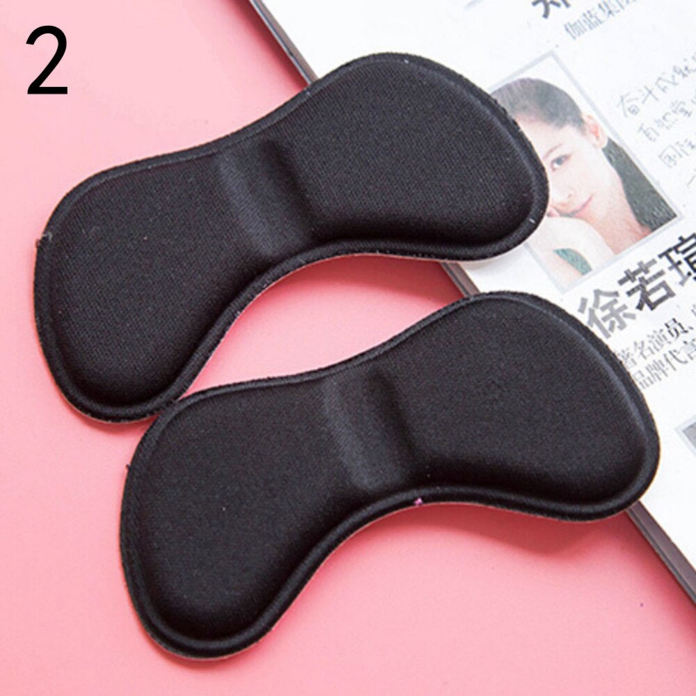 Sticky Shoe Back Heel Inserts Insoles Pads Cushion Liner Protector Foot Care 1 pair