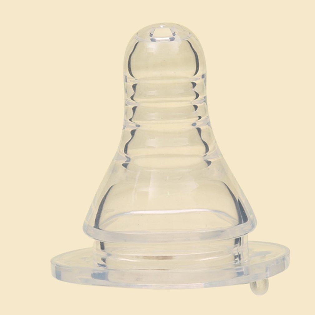 Transparent Baby Breast Feeding Nipple Kids Silicone Wide Caliber for Different Milk Bottle Pacifier Children Nipple