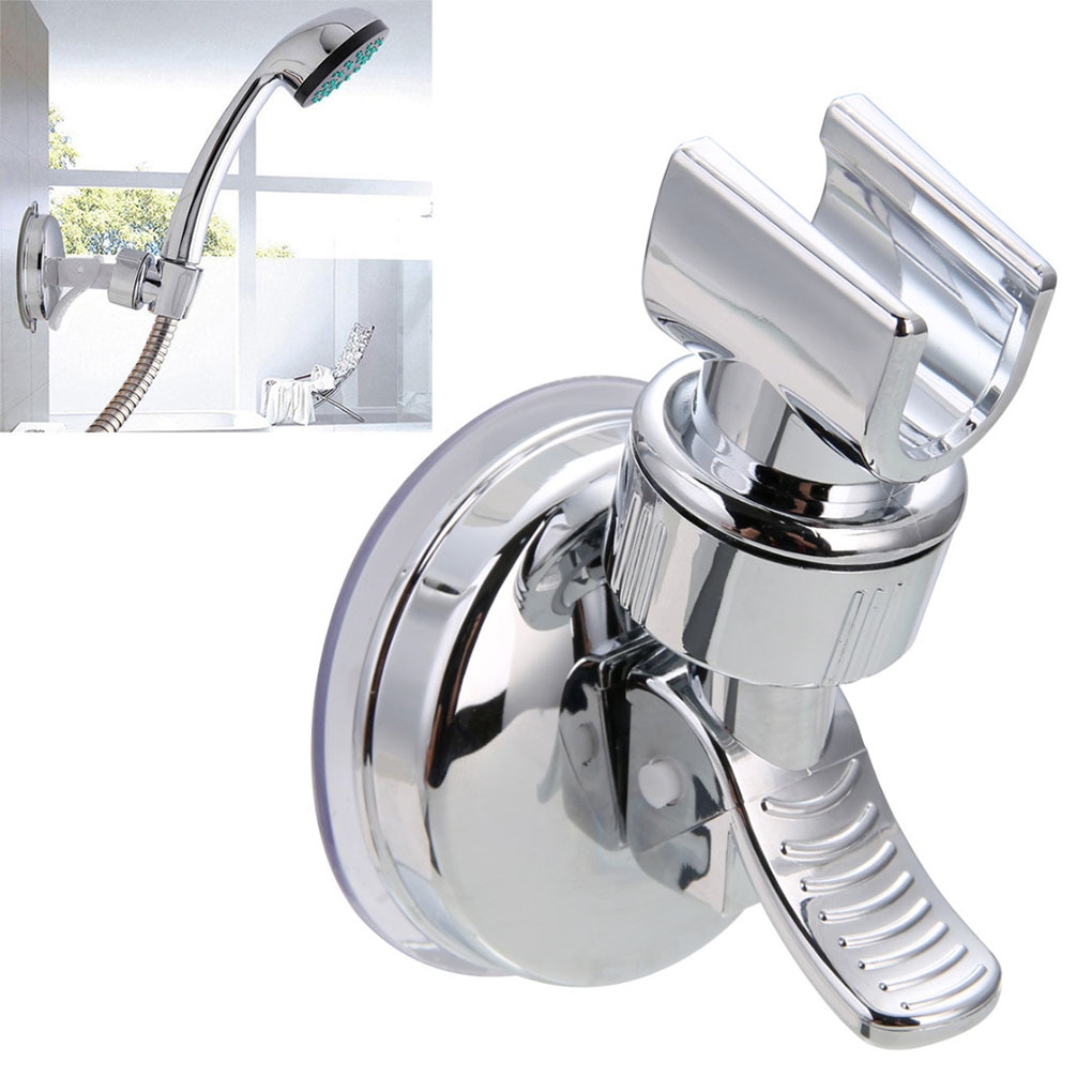 Bathroom Strong Vacuum Suction Cup Wall Mount Holder Adjustable Hand Shower head Bracket Bathroom Accessory Dropshipping*