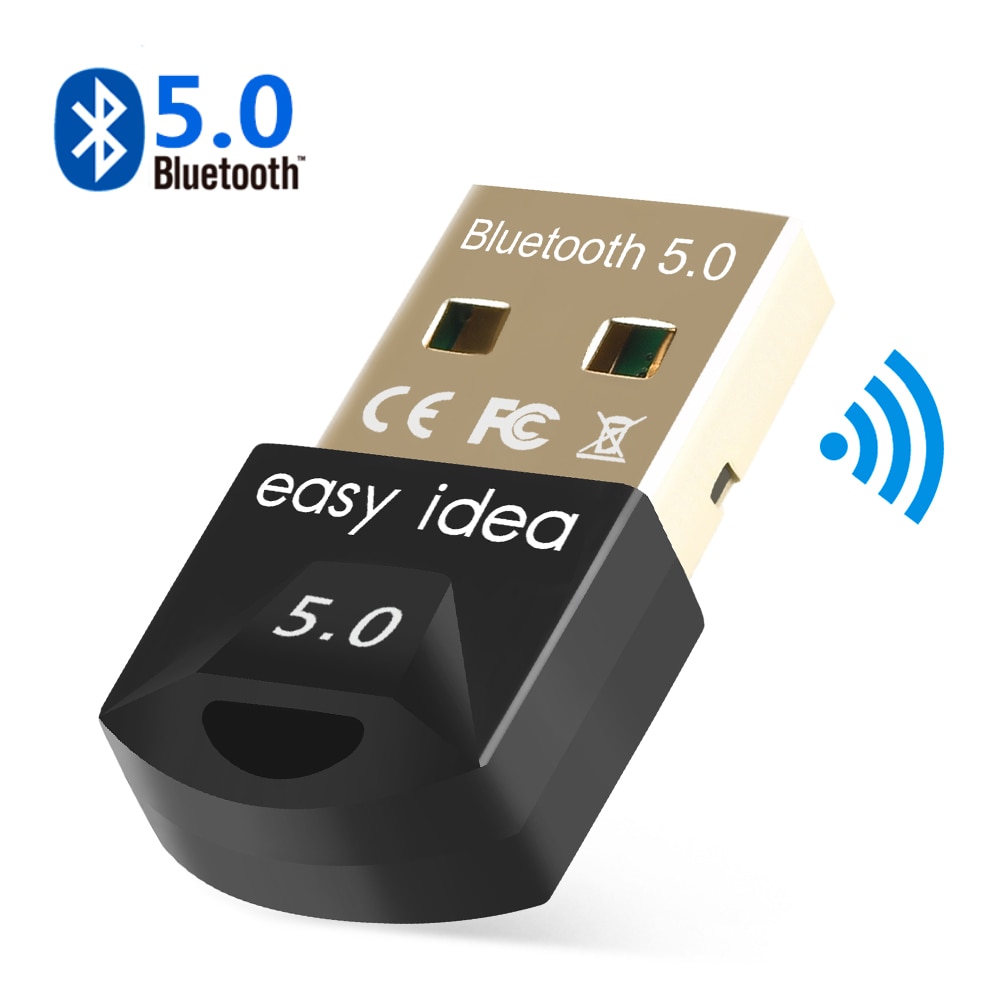 USB Bluetooth 5.0 Bluetooth 5.0 Adapter Receiver Wireless Bluethooth Dongle 4.0 Music Mini Bluthooth Transmitter For PC Computer