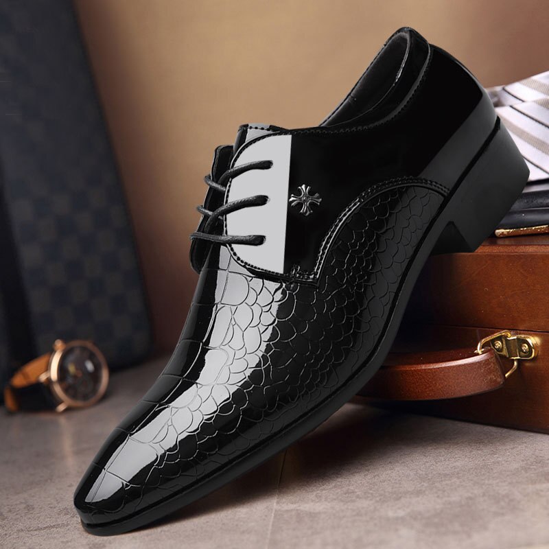 Mens Shoe Men's Business Suit Mens Shoe Large Wedding Shoe