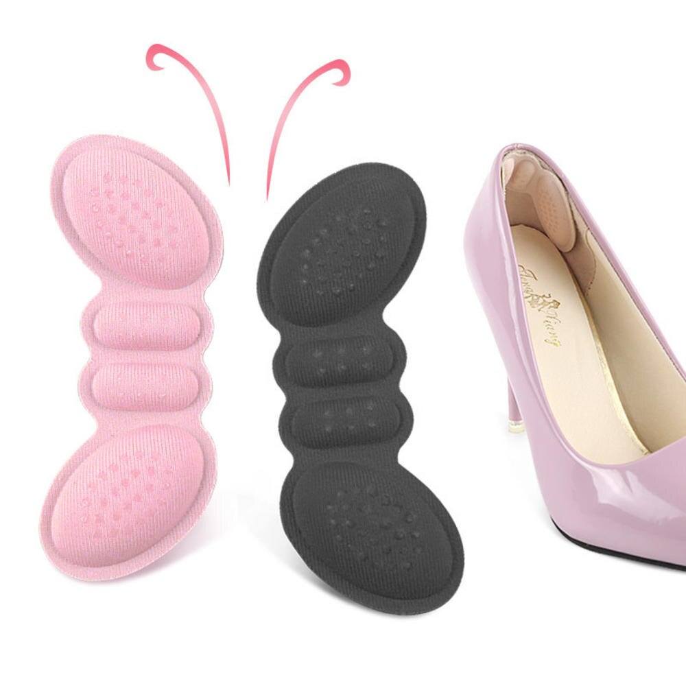 1pair Women Insoles for Shoes High Heels Adjust Size Adhesive Heel Liner Grips Protector Sticker Pain Relief Foot Care Inserts