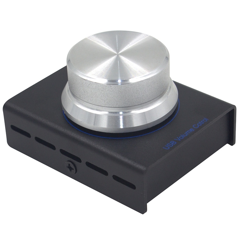 Usb Volume Control, Lossless Pc Computer Speaker o Volume Controller Knob, Adjuster Digital Control With One Key Mute Functi