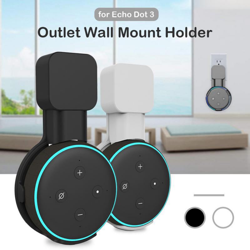 For Amazon Alexa Echo Dot Speaker 3rd Generation 2 Color Wall Mount Hanger Holder Stand Bracket And Other Round Voice Assistants