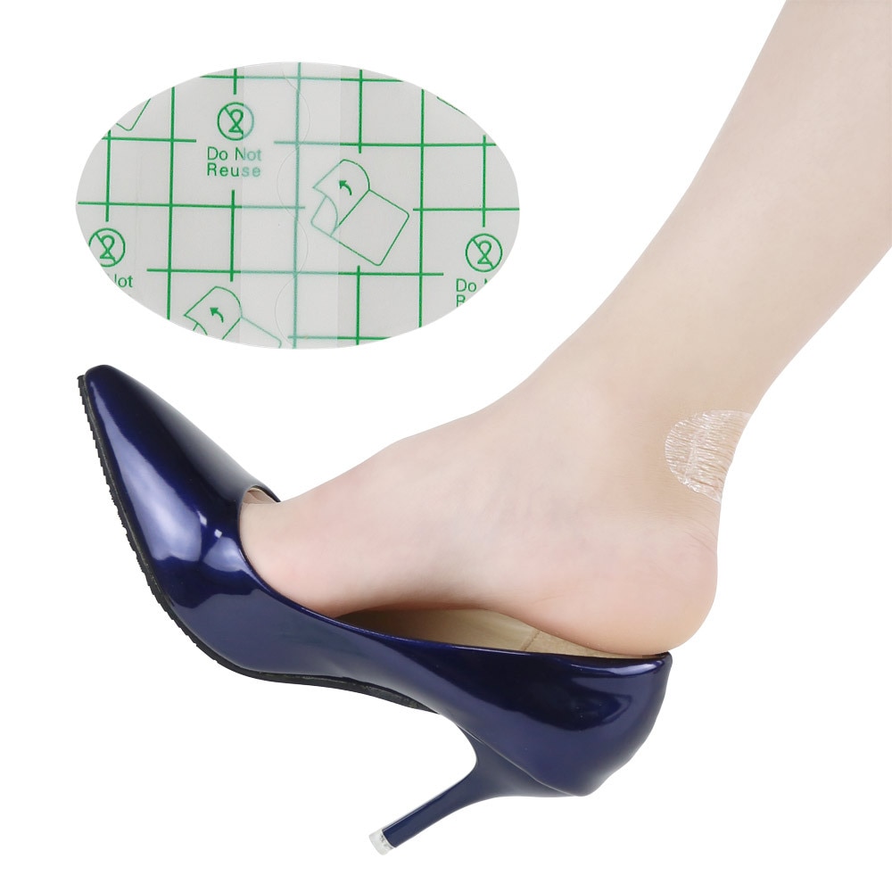 5pair/set Invisible Back Heel Pads PE for High Heel Shoes Grip Adhesive Liner Foot Care Cushion Protector Pads Inserts