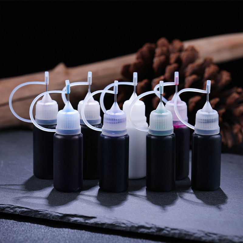 10ml 0.35oz Liquid Epoxy Resin Colorant Highly Concentrated Resin Pigments Kit Jewelry DIY Making Resin Art Crafts Tools Kit