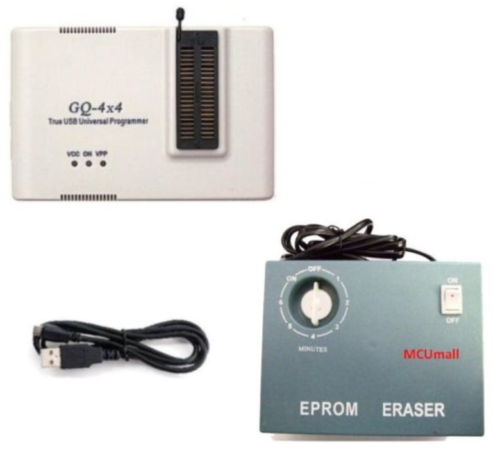 GQ PRG-109 GQ-4X V4 (GQ-4X4) Universal EPROM Programmer + EPROM UV Eraser