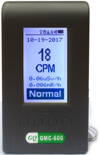 GQ GMC-600 Plus Geiger Counter Alpha, Gamma, Beta X-Ray Radiation Monitor