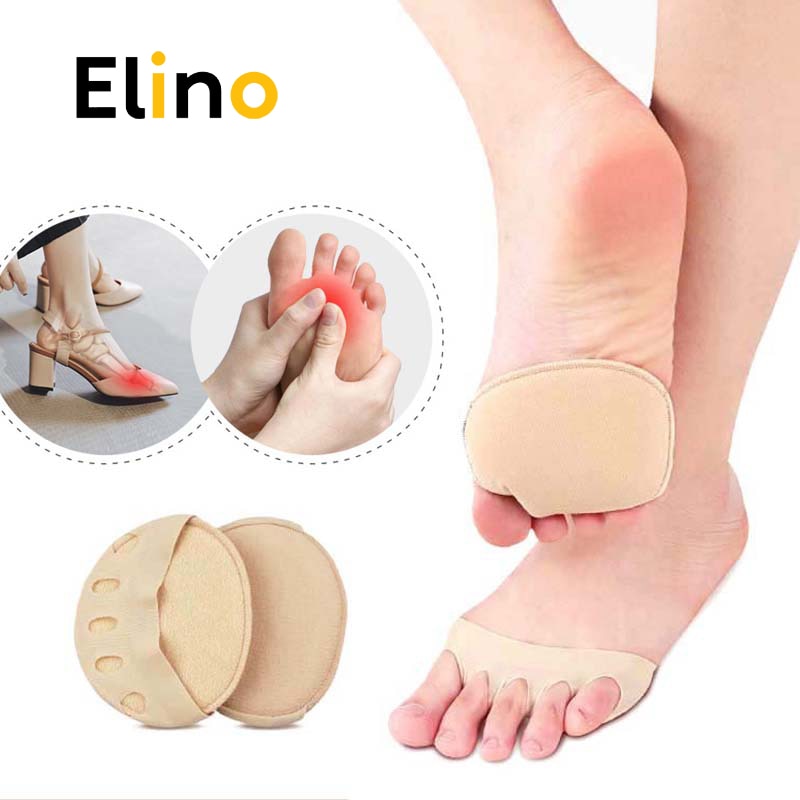 Forefoot Pads for Women High Heels Half Insoles Five Toes Insole Foot Care Calluses Corns Relief Feet Pain Massaging Toe Pad