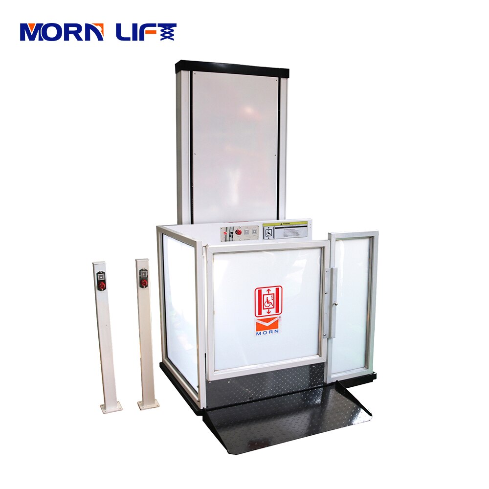 2m Hydraulic Vertical Platform Lift for Disabled