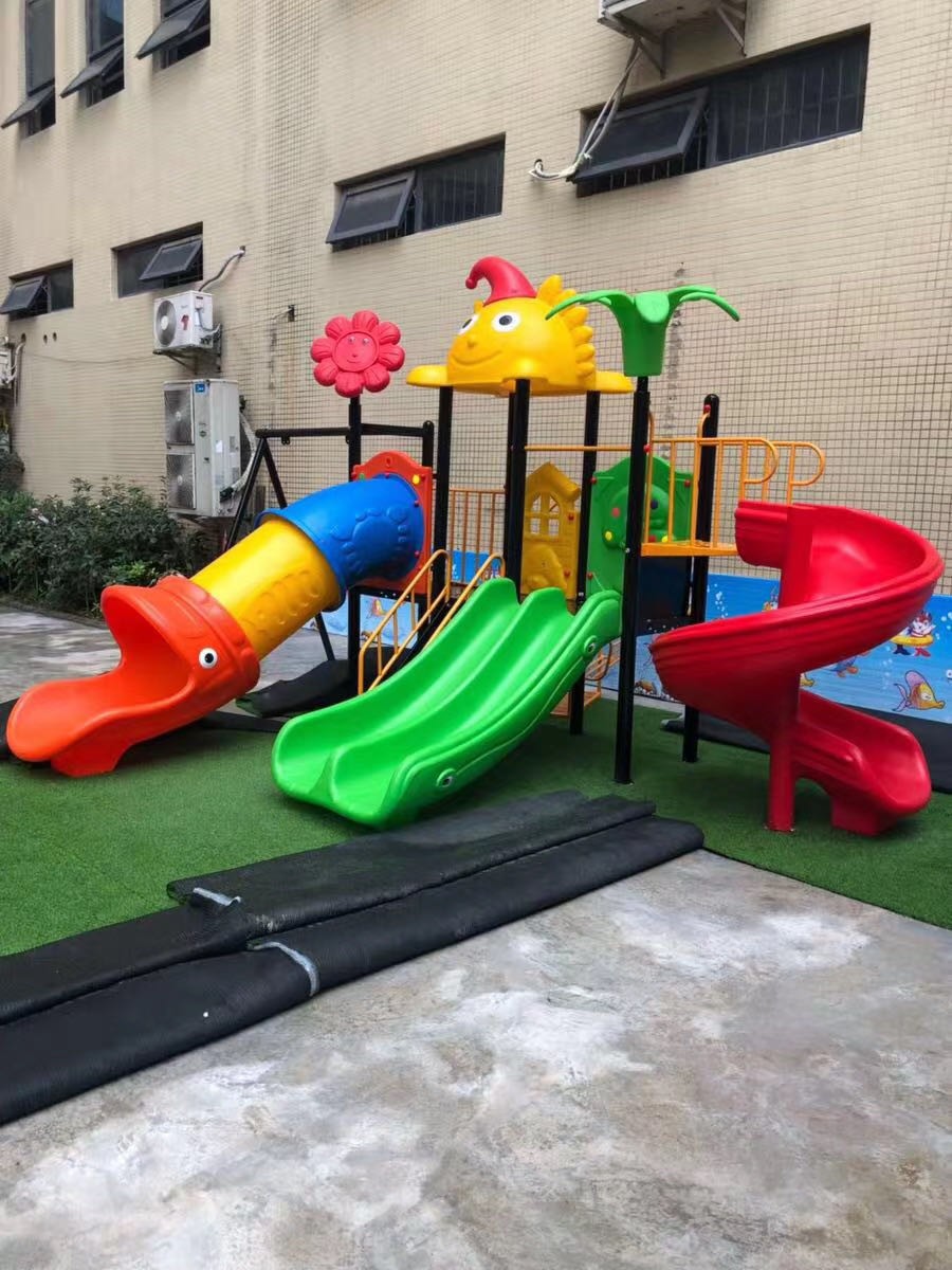 kids toy slide baby outdoor games swing kindergarten sets children's plastic child children playground indoor garden large B11