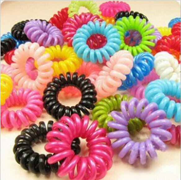 1PCS TelephoneGum Hair Ropes Adjustable Dreadlock Beads Tube Ring for Braids Hair Beads Braid Cuff Clip Hair Accessories