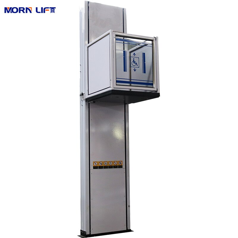 4.8m Electric Home Elevator Vertical Wheelchair Lift for Disabled People