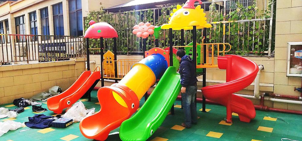 kids toy slide baby outdoor games swing kindergarten sets children's plastic child children playground indoor garden large B38