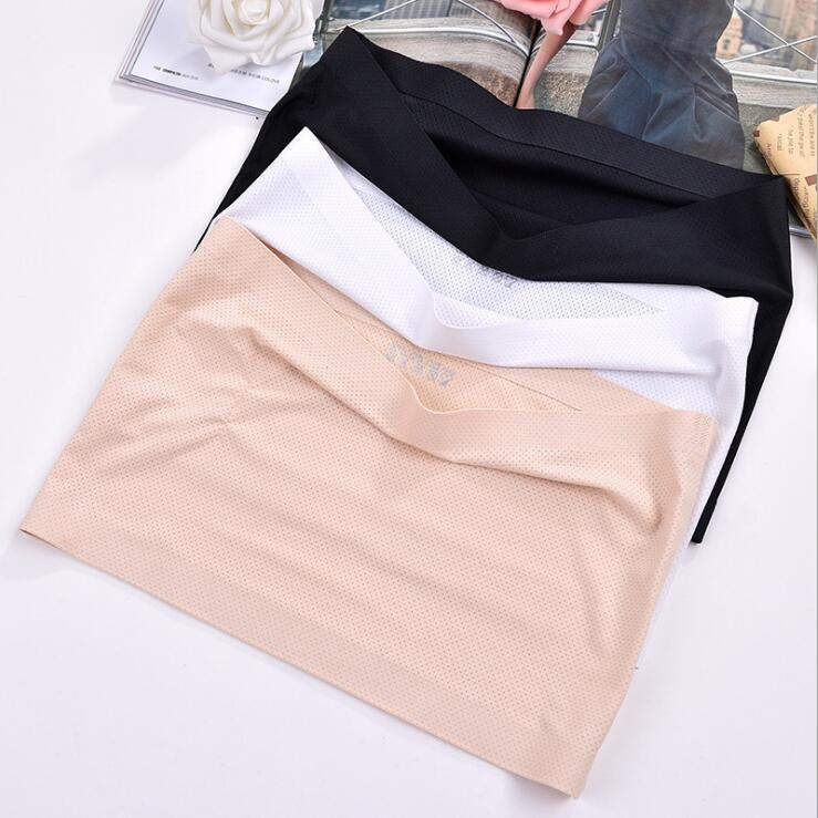 Summer Women Modal Bandeau Top Solid Breathable Strapless Bra Bandeau Soft Seamless Women Casual Tank Crop Tops