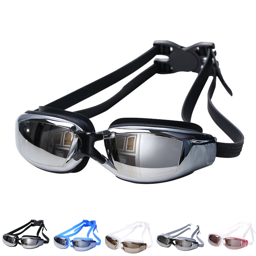 Unisex Waterproof Swimming Goggles Antifog Coating Myopia Eyewear Goggles Swimming Glasses