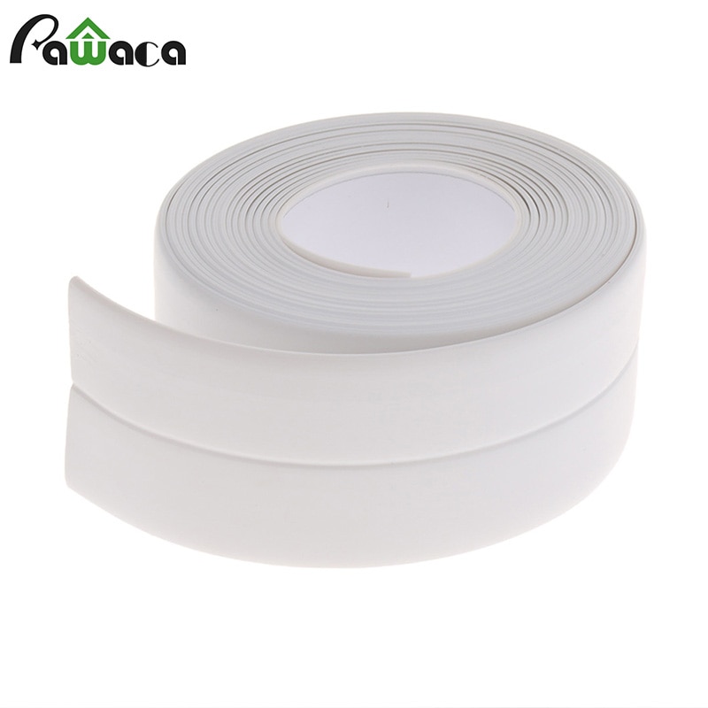 3M Caulk Strip Shower Sink Bathtub Caulking Sealing Strip Tape Kitchen Bathroom Self Adhesive Waterproof Caulk Strip Sticker