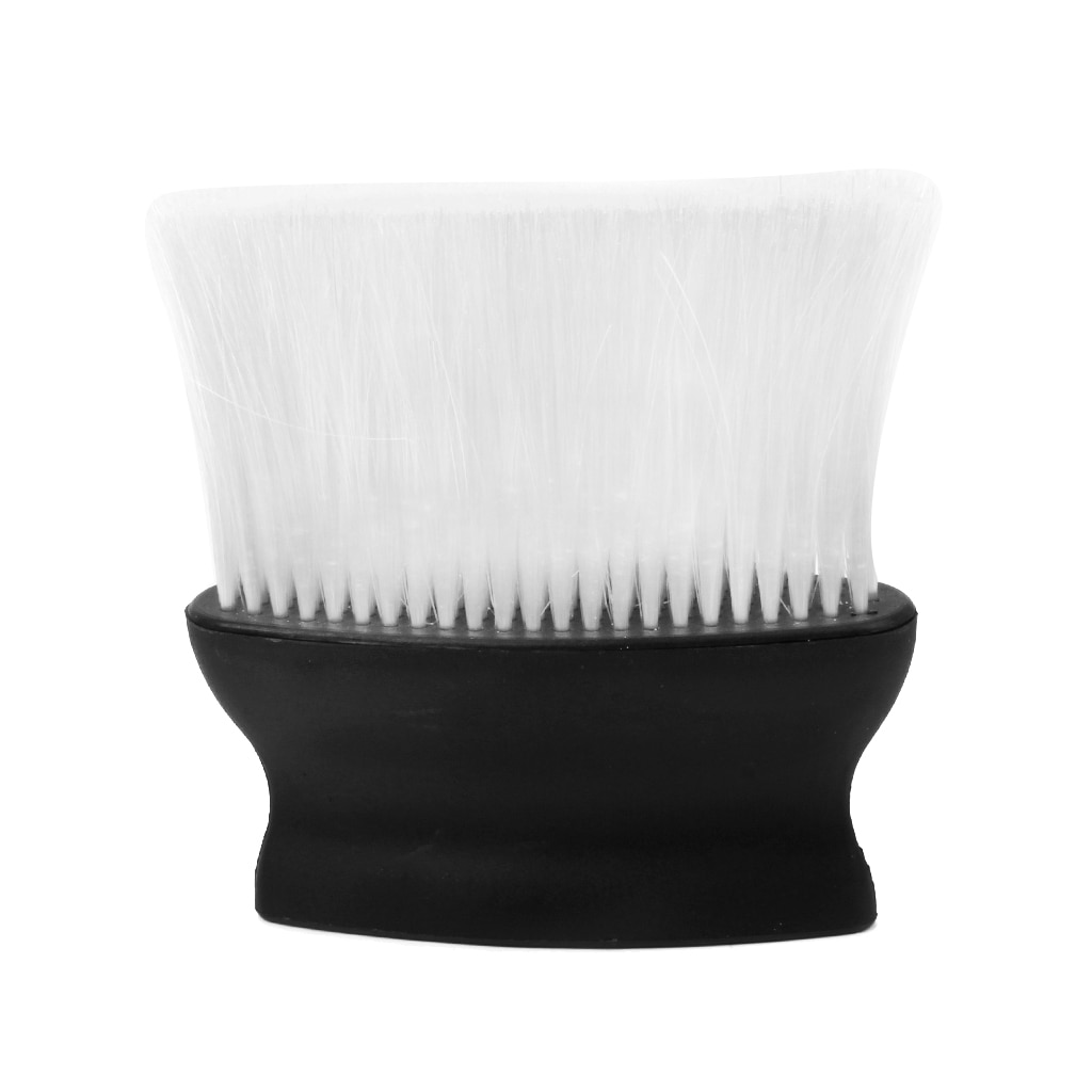 Soft Dense Shaving Neck Duster Brush Facial Dust Remover Cleaner White