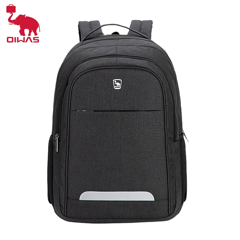 Oiwas Fashion Men's Backpack Casual High Quality Black Backpacks Large Capacity Children School Bag For Teenages Women Travel