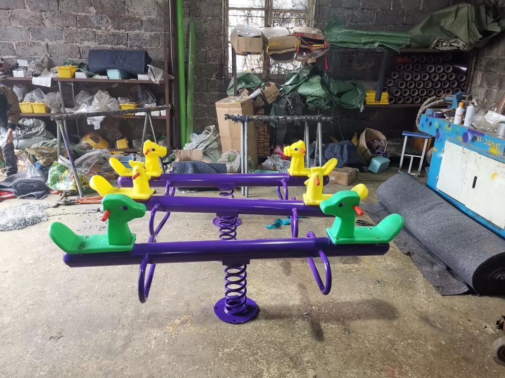 outdoor balance seesaw children seesaw garden toy seesaw chair kids seesaw playground seat baby seesaw children's horse Q40