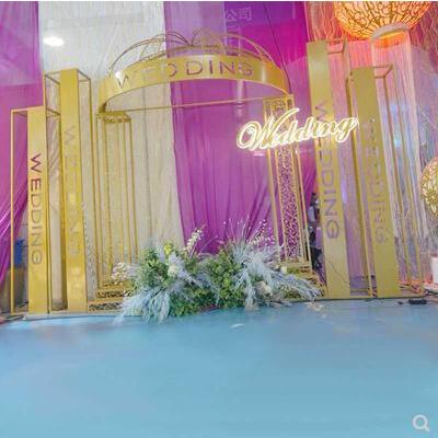 Hollowed-out letters WEDDING large-scale wrought iron WEDDING props WEDDING areas lead to arch road decoration