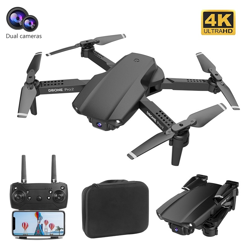 E99 RC Drone 360 Degree Flip 4K HD Camera Aerial Photography Helicopter One Key Return Foldable Quadcopter