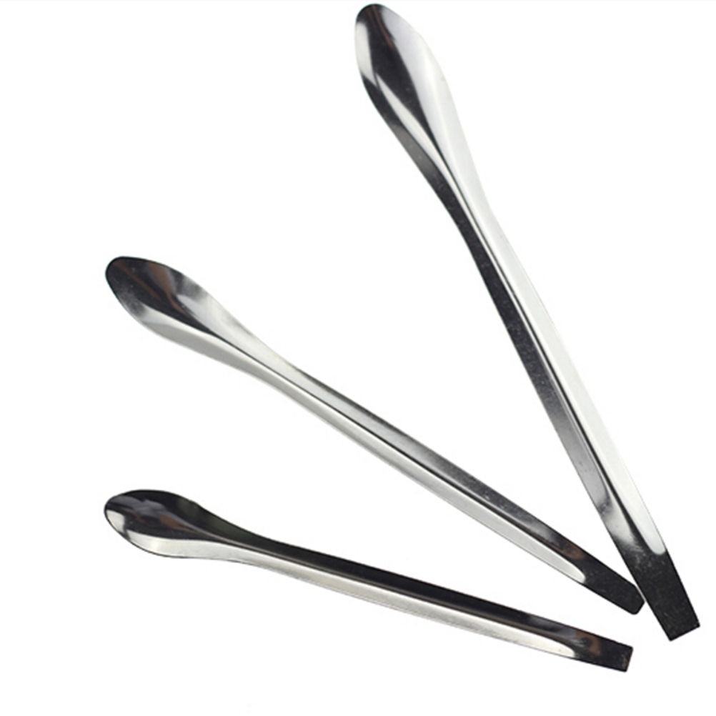 3pcs/Set Stainless Steel Medicinal Ladle Spoon Chemistry Experiment Pharmacy Lab Supplies 10cm 12cm 14cm