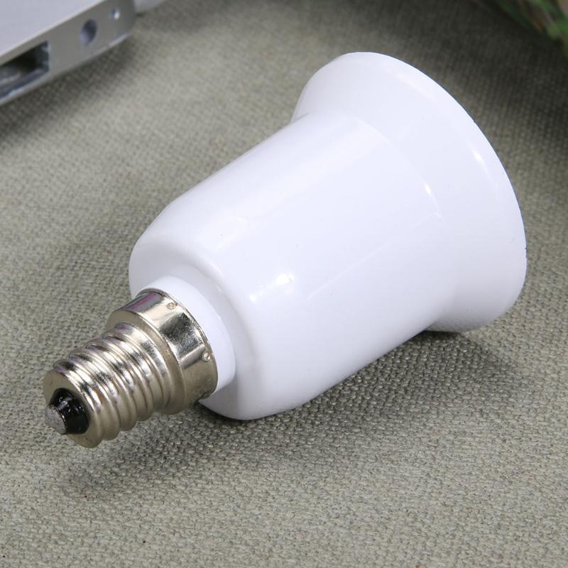 Converter E14 TO E27 Adapter Conversion Socket High Temperature Resistant Fireproof Anti-aging Lamp Holder Lighting Accessories