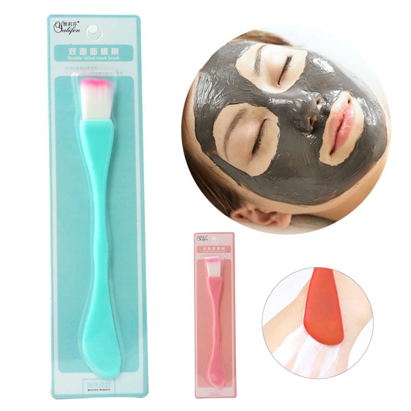 Soft & Ultra-fine Hair Brush Facial Mask Mud Scrub Natural Fit Face Contour Women Skin Care Treatment Makeup Cosmetic Tool