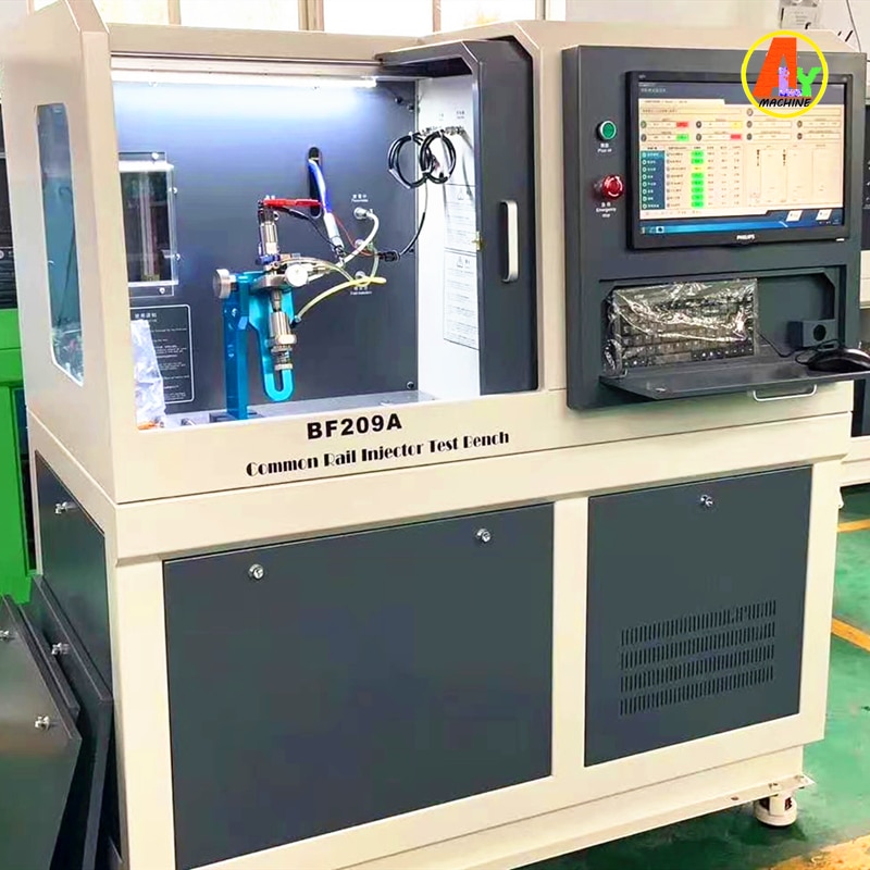 AM-BF209A QR Code Function Common Rail Diesel Fuel Injector Testing Machine Test Bench