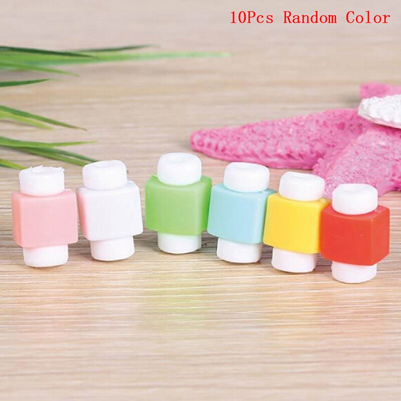 5Piece Mini Cute Silicone USB Cable Earphone Protector Plastic Cord Protection Wire Cover winder for iphone 5 5s 6 6s 7 plus