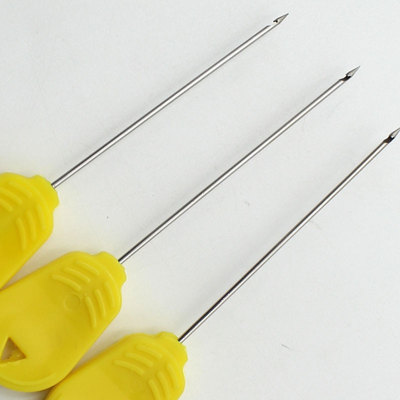 3PCS Carp Fishing Tools Rigging Baiting Needles Boillie Drill Needle for Fishing Lure Baits Tackle