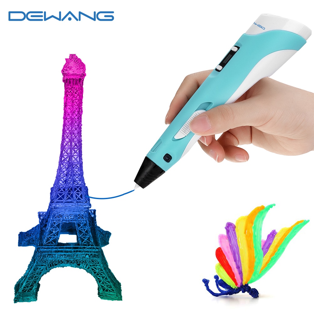 DEWANG 3D Pen for Children 3D Drawing Printing Pen with LCD Screen Compatible PLA ABS Filament toys for kids Birthday Gift Craft