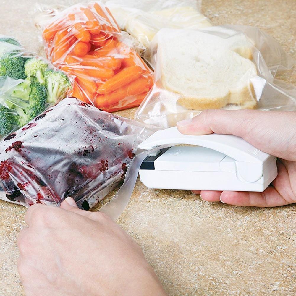 Mini Household Sealing Machine Small Household Sealing Machine Plastic Bag Machine Sealing Food Pressure Bag Hand B1W4